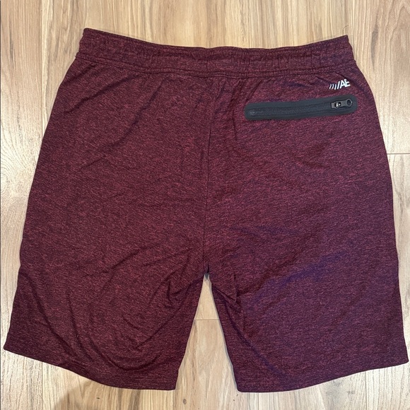 Men’s American Eagle Flex Athletic Shorts Black Zippered side Pockets Medium M - Picture 4 of 5